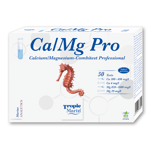 Tropic Marin Calcium/Magnesium-Combitest Professional | Hochpräziser Wassertest für Meerwasseraquarien (ca. 50 Anwendungen)