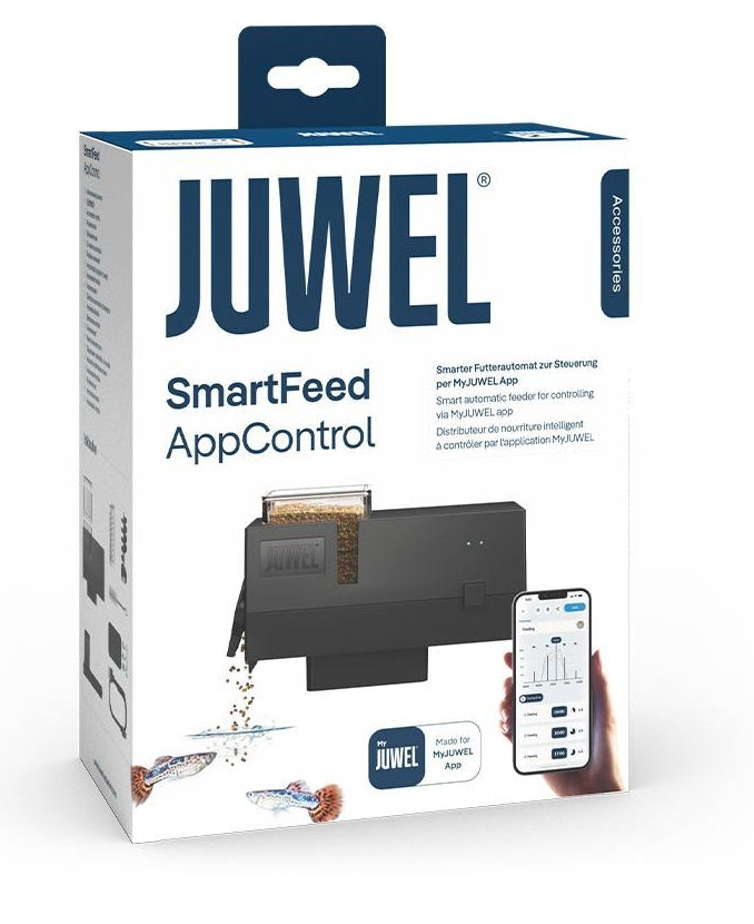 JUWEL SmartFeed AppControl Automatischer Futterautomat – WLAN-Steuerung & 110/220ml Kapazität von JUWEL