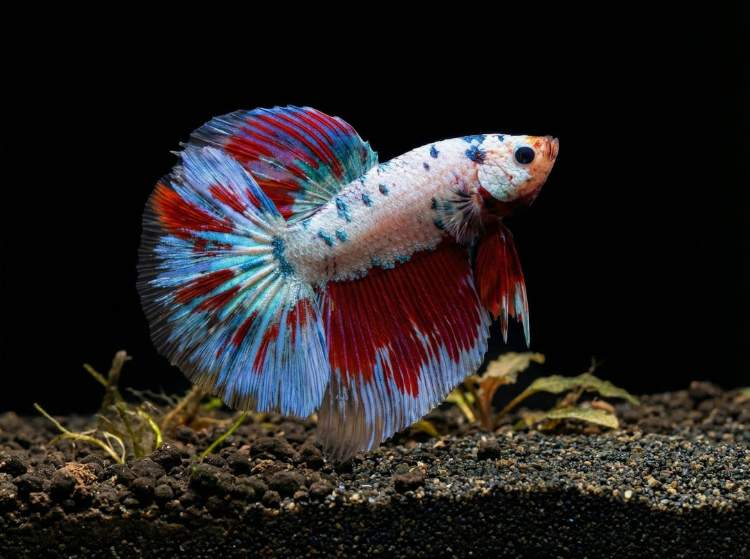 Betta splendens Koi Männchen (Betta splendens)