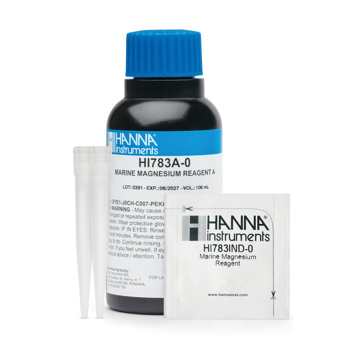 Hanna HI783-25 Magnesium-Reagenzien Meerwasser 25 Tests