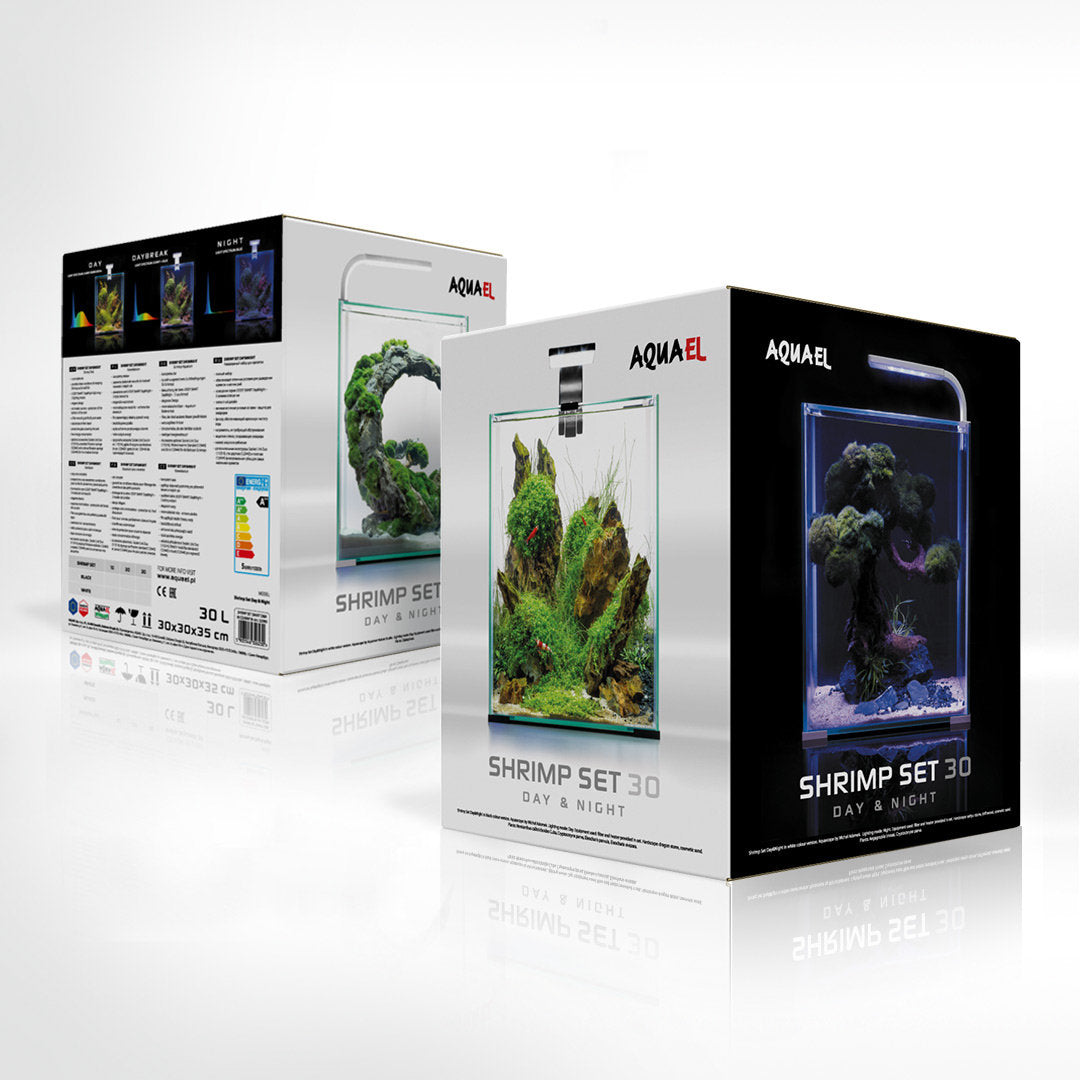 Aquael Aquarium Komplettset Shrimp Set Day &amp; Night von Aquael