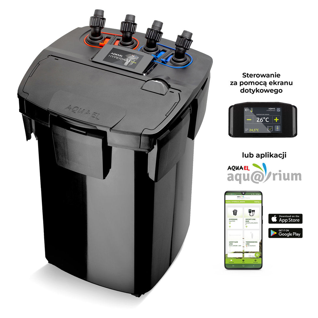 Aquael HYPERMAX LINK Aquarium Außenfilter von Aquael