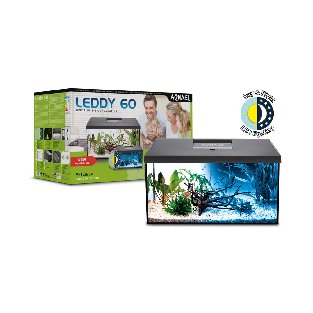 Aquael LEDDY Day&amp;Night 60 2.0 Aquarienset von Aquael