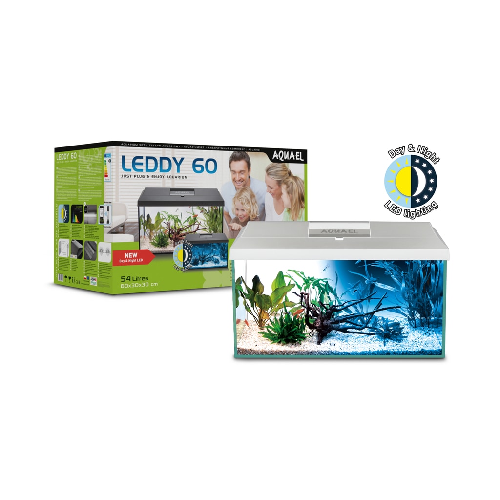 Aquael LEDDY Day&amp;Night 60 2.0 Aquarienset von Aquael