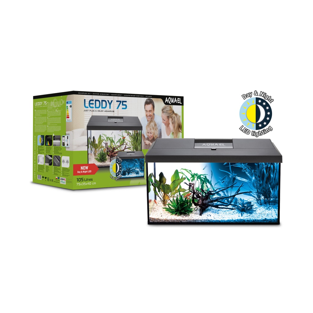 Aquael LEDDY Day&Night 75 2.0 Aquarienset von Aquael