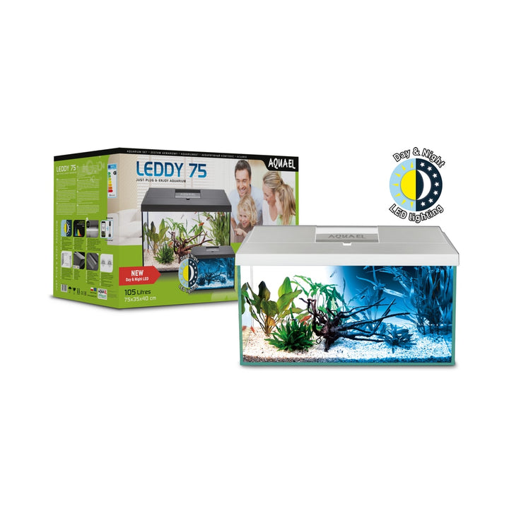 Aquael LEDDY Day&amp;Night 75 2.0 Aquarienset von Aquael