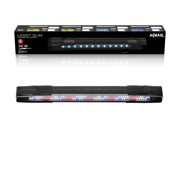 Aquael LEDDY Slim 2.0 32W - Aufsatzlampen für 80-107 cm breite Aquarien von Aquael