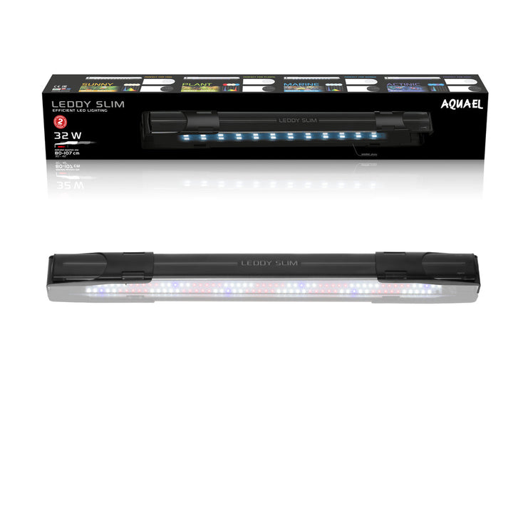 Aquael LEDDY Slim 2.0 32W - Aufsatzlampen für 80-107 cm breite Aquarien von Aquael