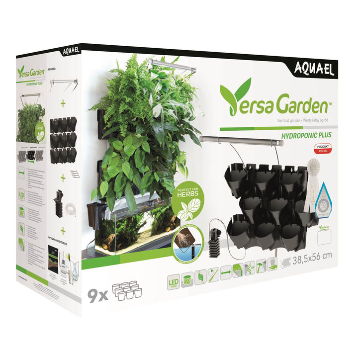 Aquael Versa Garden Pflanzenwand vertikaler Garten, Starter Kit von Aquael
