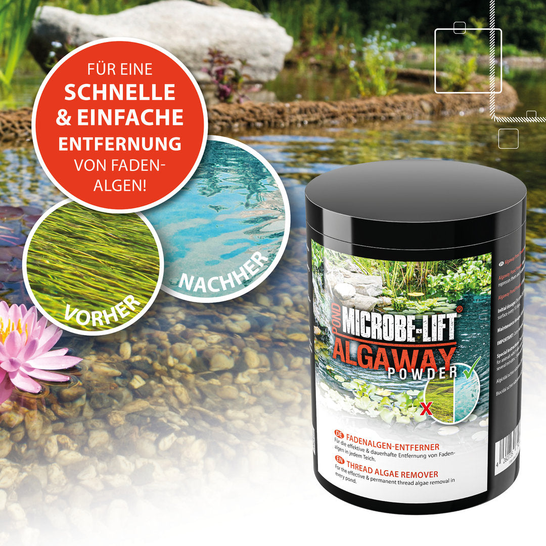 ARKA Algaway Pond Powder Fadenalgen-Entferner von ARKA