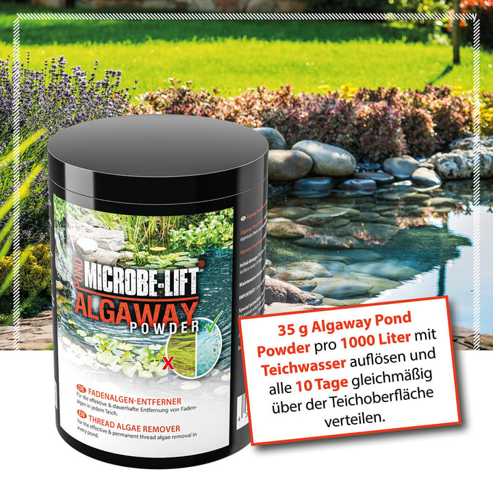 ARKA Algaway Pond Powder Fadenalgen-Entferner von ARKA