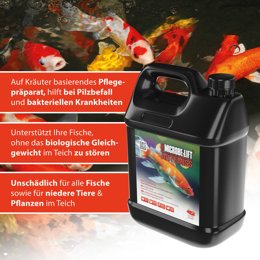 ARKA Artemiss Pond Fischpflege auf Kräuterbasis von ARKA