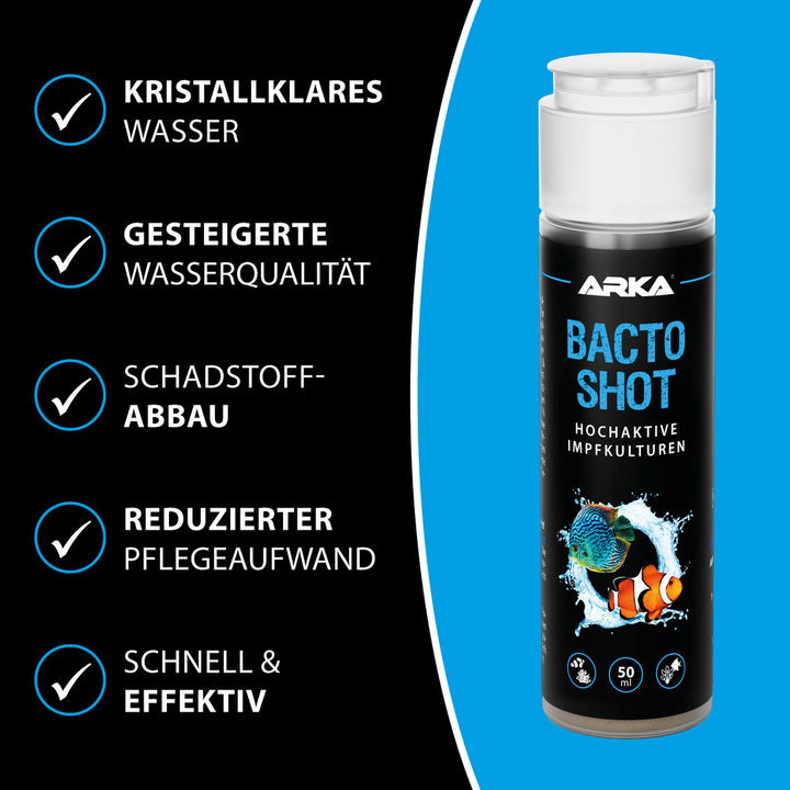 ARKA Bacto-Shot Hochaktive Impfkulturen – 50 ml von ARKA