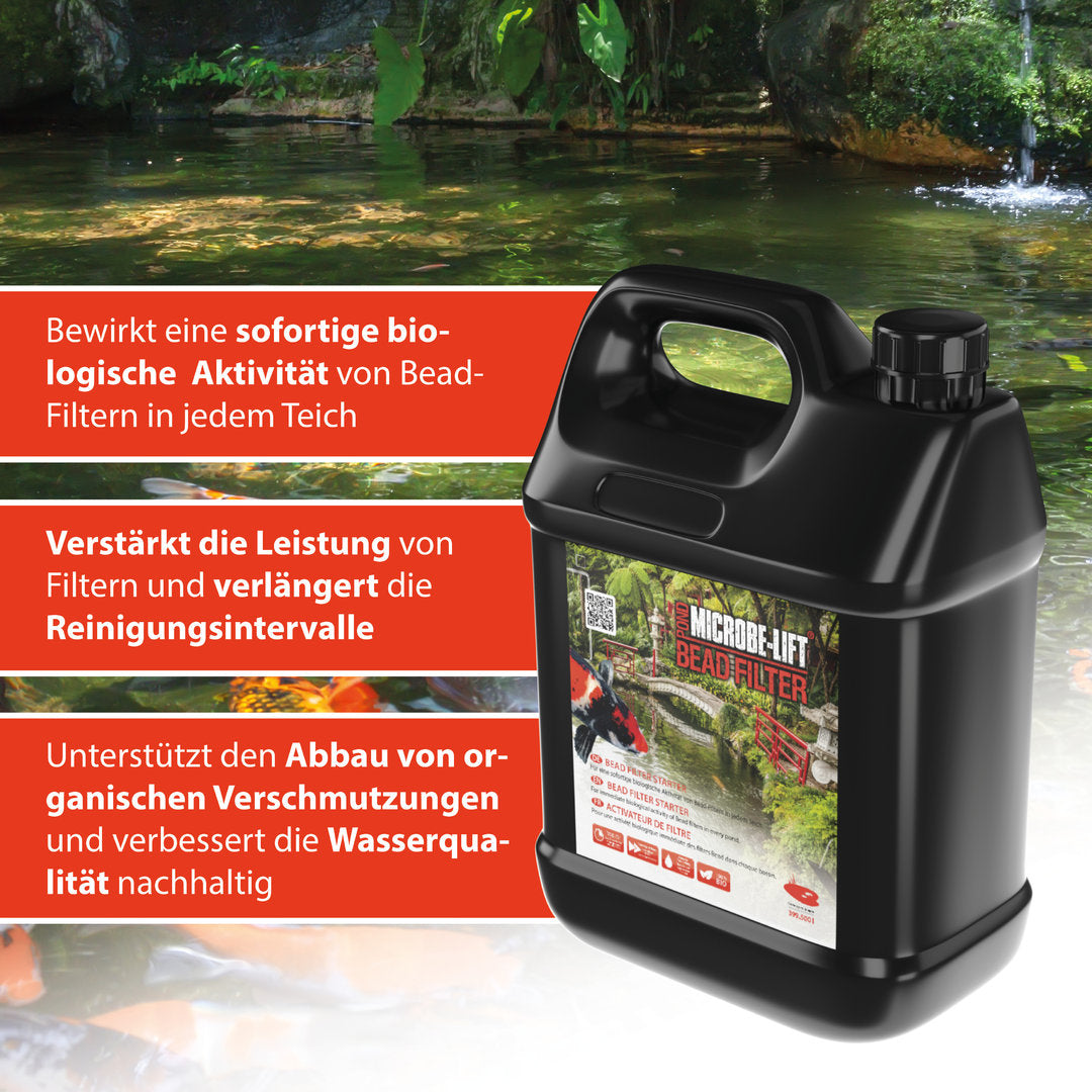 ARKA BEAD Filter Pond Filterstarter für BEAD-Filter von ARKA