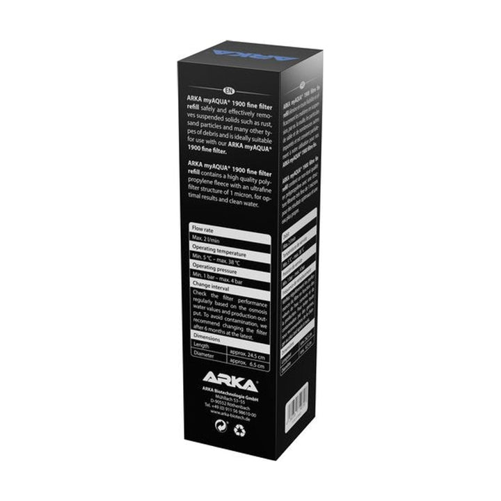 ARKA myAqua 1900 Feinfilter - Ersatzteil für ARKA myAqua 1900 Umkehrosmoseanlage von ARKA