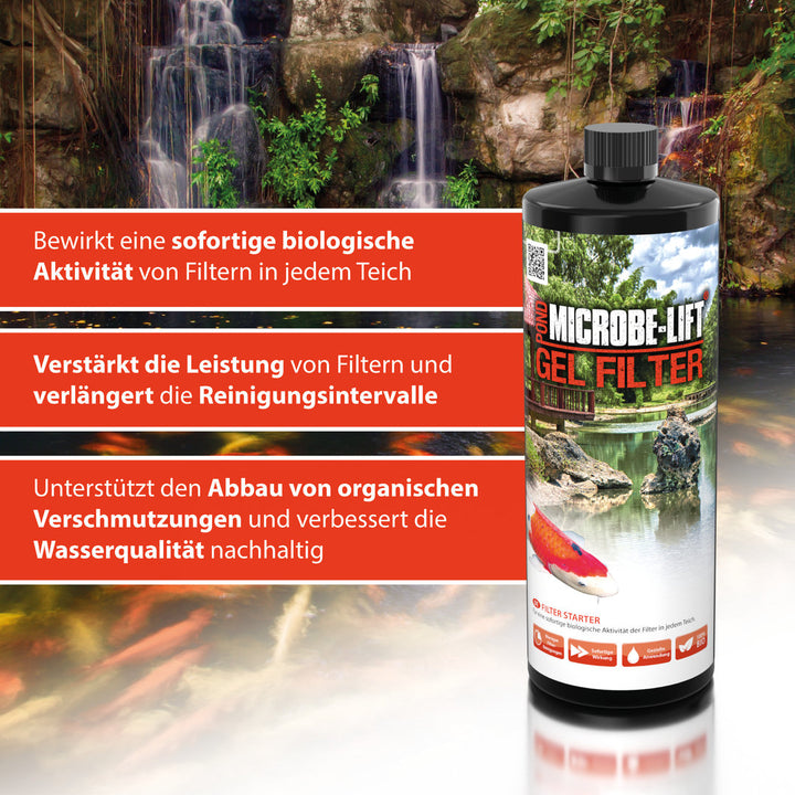 ARKA Gel Filter Pond Filter Starter - Bakterienstarter für Teichfilter von ARKA