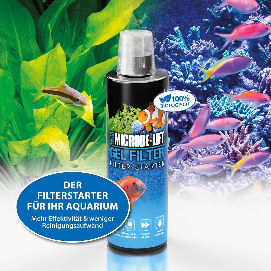 ARKA Microbe-Lift Gel Filter Filterstarter von ARKA