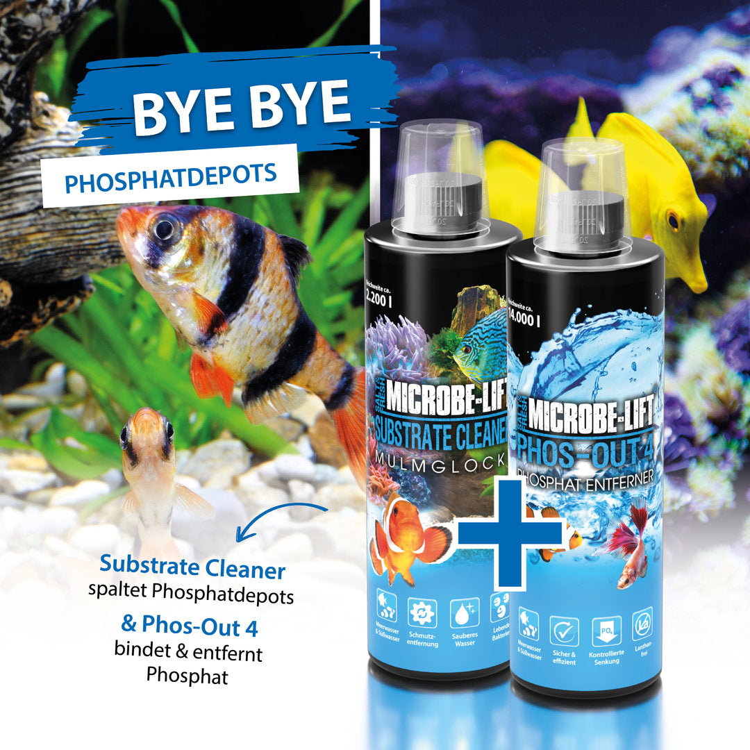 ARKA Microbe-Lift Substrate Cleaner Flüssige Mulmglocke von ARKA