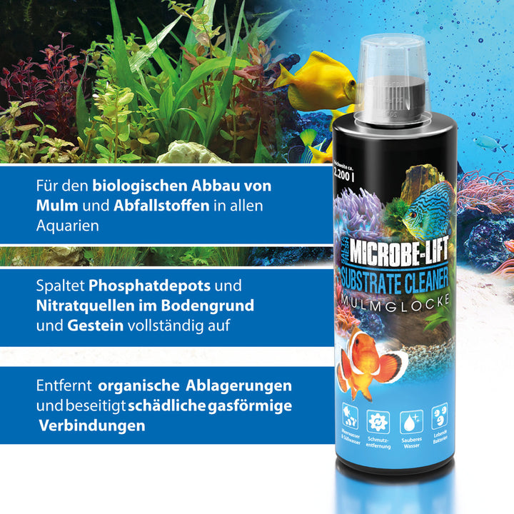 ARKA Microbe-Lift Substrate Cleaner Flüssige Mulmglocke von ARKA