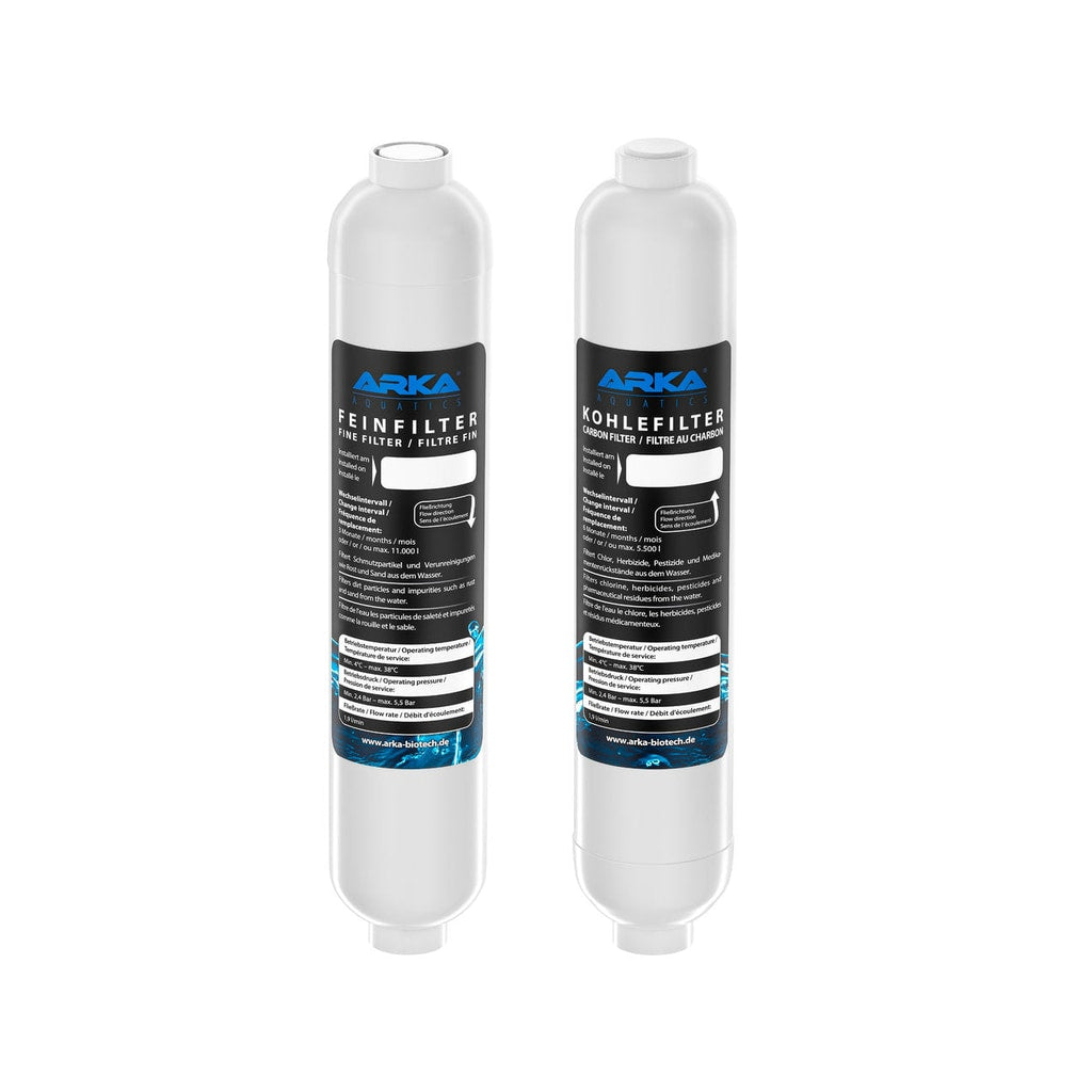 ARKA myAqua Feinfilter und Kohlefilter Set - Ersatztkartusche für myAqua 190/380 Umkehrosmoseanlage von ARKA