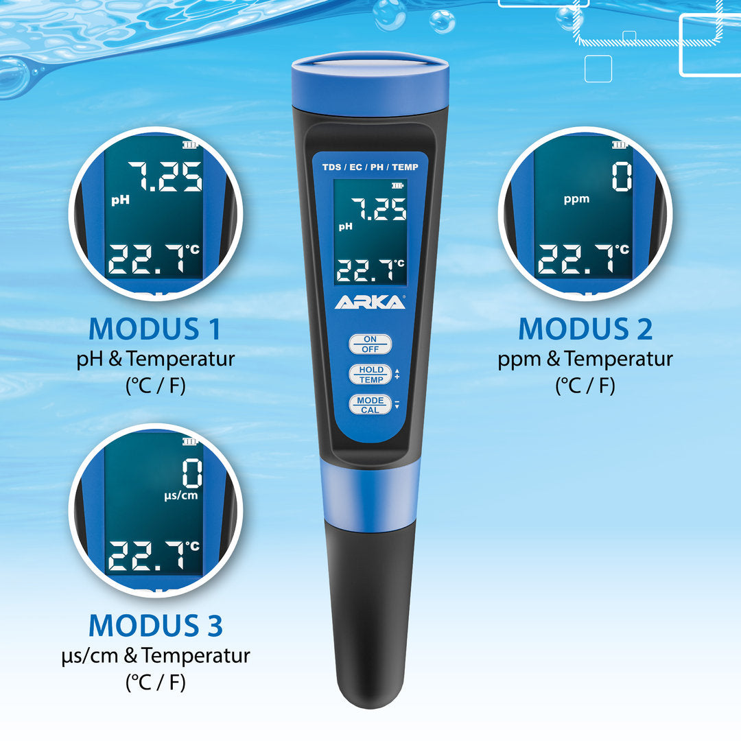 ARKA myAqua pH/TDS/EC-Messgerät von ARKA
