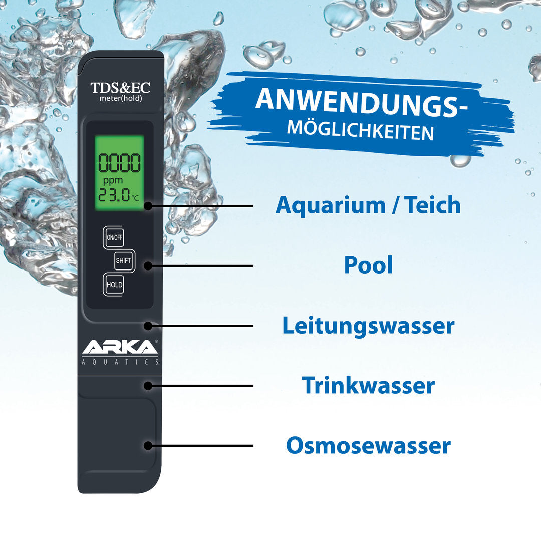ARKA myAqua TDS/EC Messgerät von ARKA