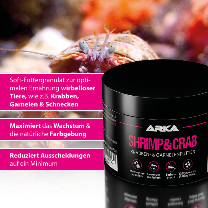 ARKA Shrimp &amp; Crab Krabben- und Garnelenfutter - 150ml von ARKA