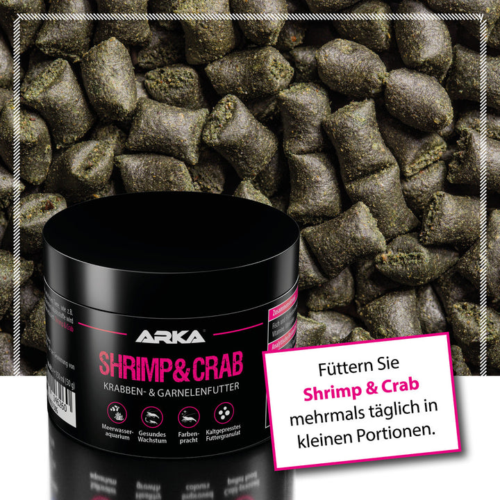 ARKA Shrimp &amp; Crab Krabben- und Garnelenfutter - 150ml von ARKA