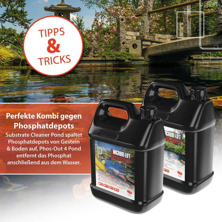ARKA Substrate Cleaner Pond, Mulm- &amp; Schmutzenferner-Bakterien von ARKA