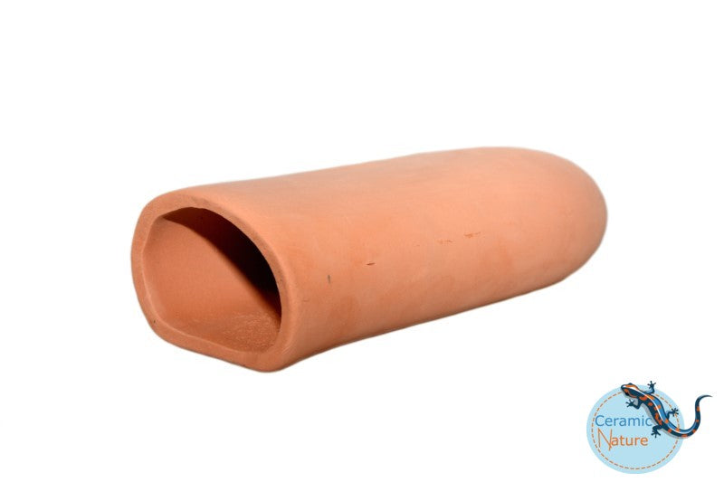 Ceramic Nature Höhle rund aus Ton rot von Ceramic