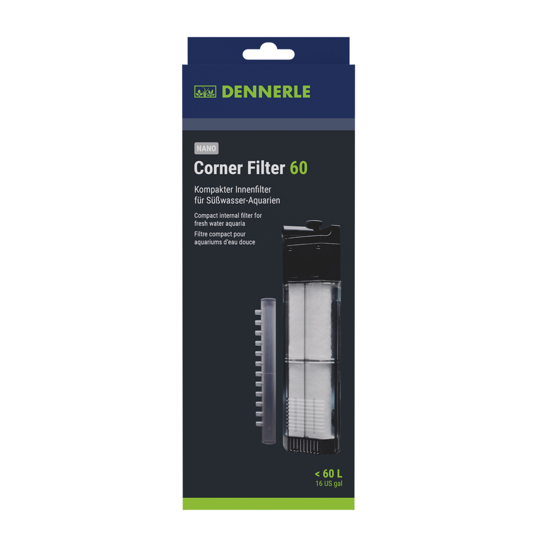 Dennerle Corner Filter 60, Nano-Eckfliter XL
