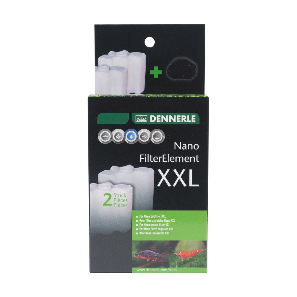 Dennerle Nano FilterElement Ersatzkartusche - XXL (2er Pack) von Dennerle