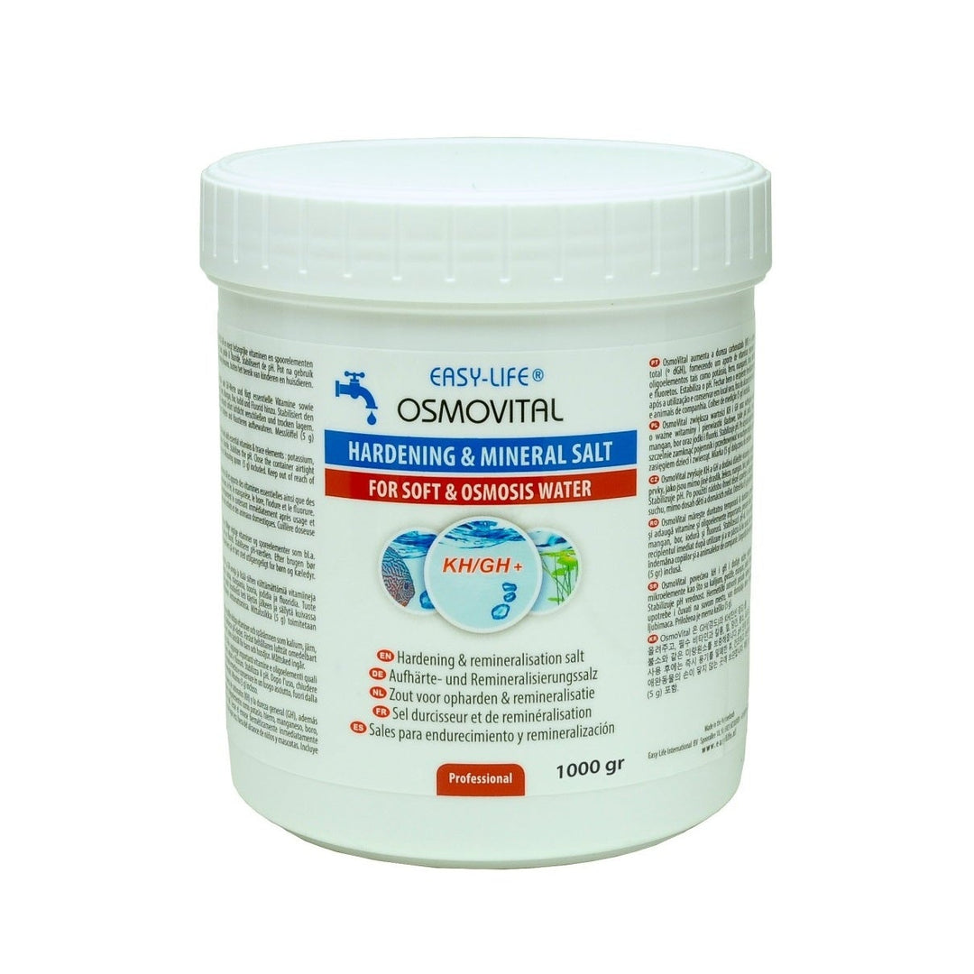 Easy-Life OsmoVital KH/GH+ | Härte- &amp; Mineralsalz für Osmosewasser &amp; Weichwasser 1000g - official Easy-Life product image 1:1