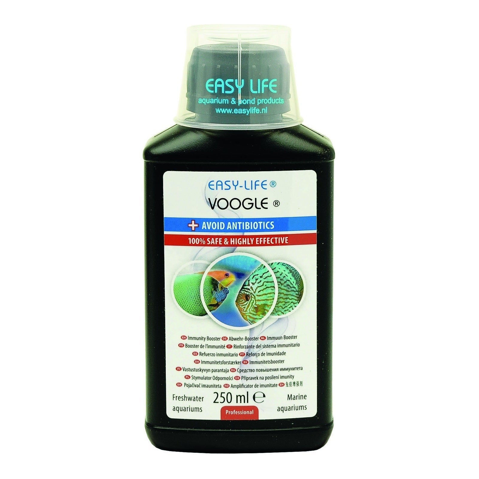 EASY-LIFE® Voogle 250ml – Natürlicher Immun-Booster & Fischpflege für Süß- & Meerwasser Aquarien - Hauptbild - easy-life-voogle-250-ml-01-hauptbild.jpg
