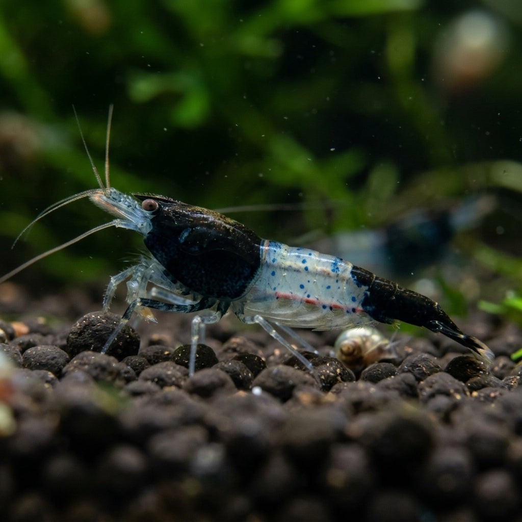 Black Rili Garnele (Neocaridina davidi) von Finn &amp; Reef