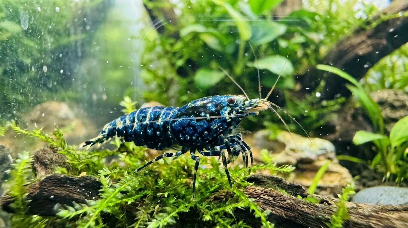 Blue Metallic Boa - Caridina sp. von Finn & Reef