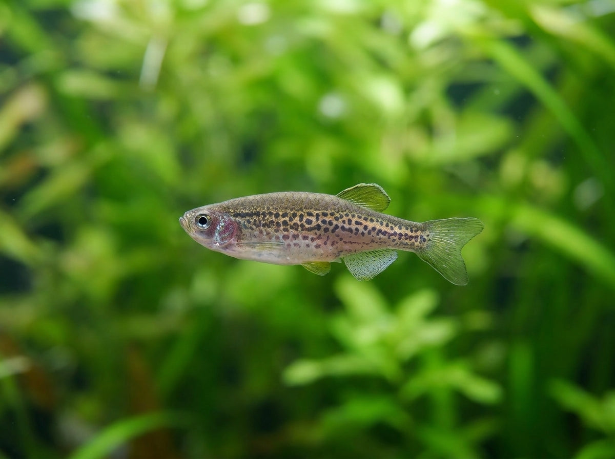 Leopardbärbling (Danio rerio var. frankei) von Finn & Reef