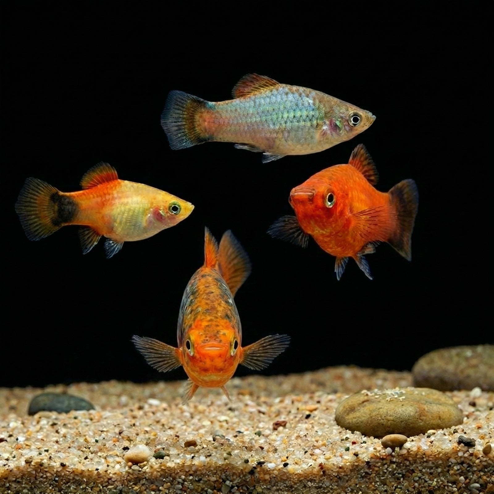 Platy – Farbmix (Xiphophorus maculatus) von Finn & Reef
