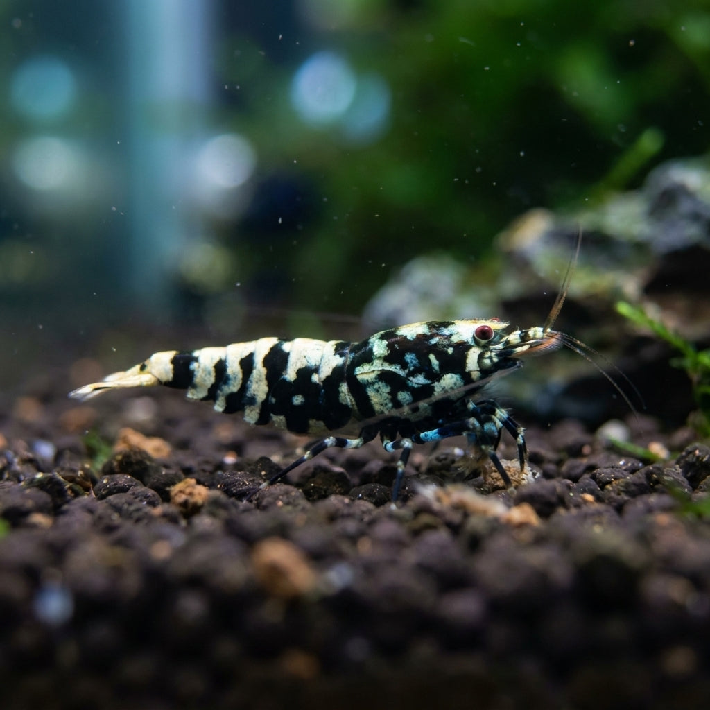 Skyfish Black Galaxy Fishbone - Caridina sp. von Finn &amp; Reef