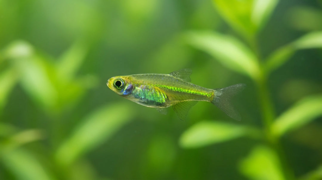 Smaragd-Zwergrasbora (Microdevario kubotai) von Finn &amp; Reef