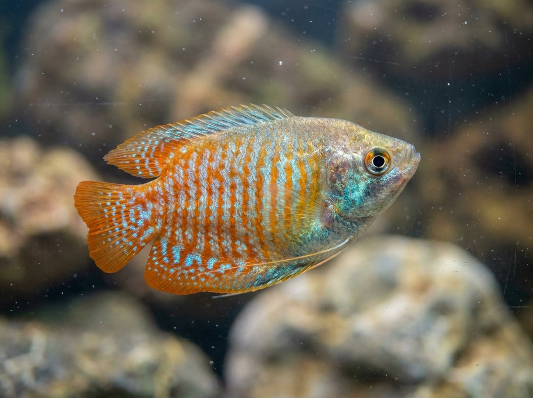 Zwergfadenfisch (Trichogaster lalius) von Finn &amp; Reef