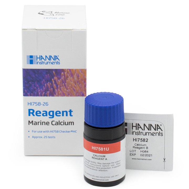 Hanna HI758-26 Calcium-Reagenzien Meerwasser 25 Tests