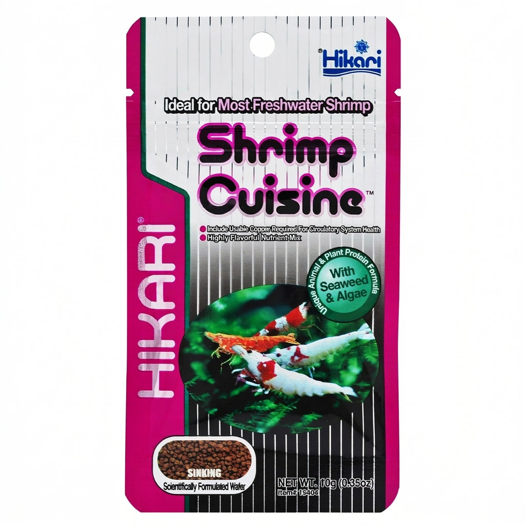 Hikari Shrimp Cuisine – Premium Alleinfutter für Süßwassergarnelen – 10g (0.35oz) - optimized product image
