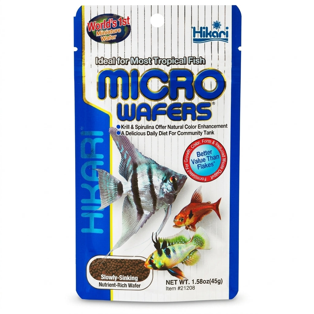 Hikari Tropical Micro Wafers 45g – Premium Fischfutter für lebendige Farben & Wachstum - Hauptbild - hikari-tropical-micro-wafers-45g-01-hauptbild.jpg