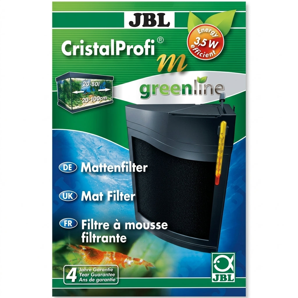 JBL CristalProfi m greenline Mattenfilter für Aquarien von 20 – 80 l von JBL