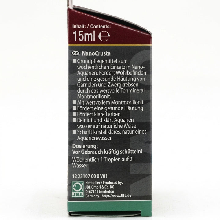 JBL Nano-Crusta Pflege- und Häutungsmittel für Garnelen &amp; Zwergkrebse - 15ml von JBL