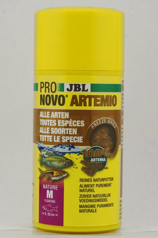 JBL PRONOVO ARTEMIO Artemia-Leckerbissen für alle Zierfische von 8-20 cm - 100ml
