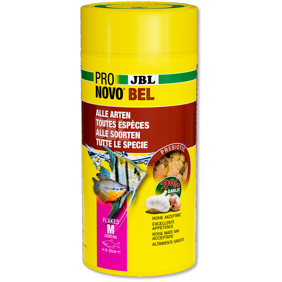 JBL PRONOVO BEL FLAKES M Hauptfutter-Flocken für Zierfische - 5,5L