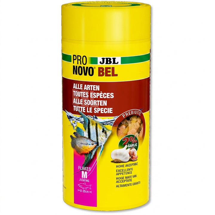 JBL PRONOVO BEL FLAKES M Hauptfutter-Flocken für Zierfische von JBL