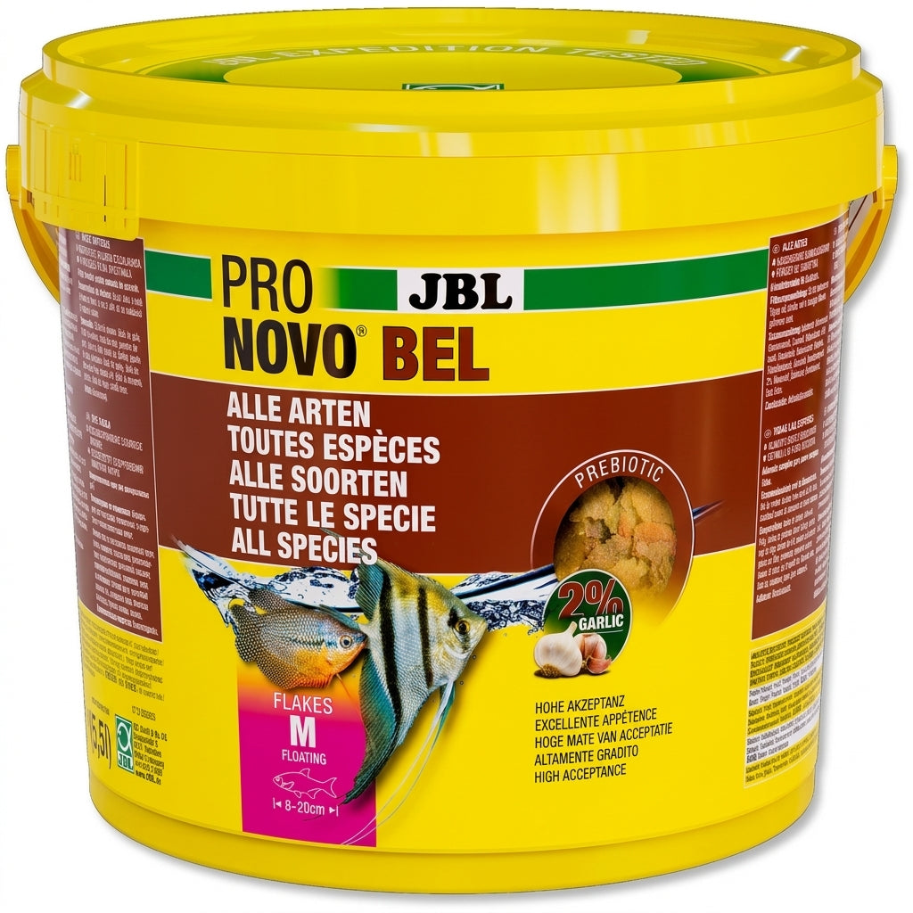 JBL PRONOVO BEL FLAKES M Hauptfutter-Flocken für Zierfische von JBL